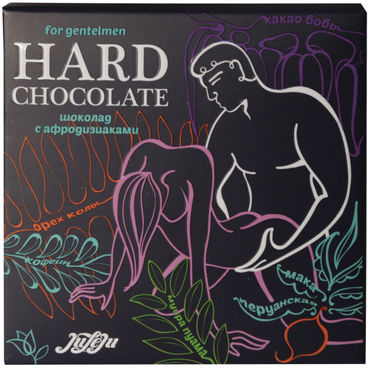 JuLeJu Hard Chocolate, 9 гр - Шоколад с афродизиаками для мужчин - купить в секс шопе