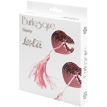 Lola Games Burlesque Gipsy, розовые, Пэстисы в форме сердец с пайетками и кисточками и другие товары Lola Games с фото
