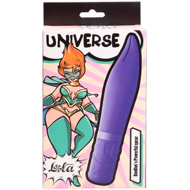Lola Games Universe BonBon’s Powerful Spear, синий, Универсальный вибратор с узким раздвоенным кончиком