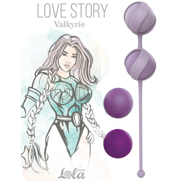 Lola Love Story Valkyrie, фиолетовые, Набор сменных вагинальных шариков