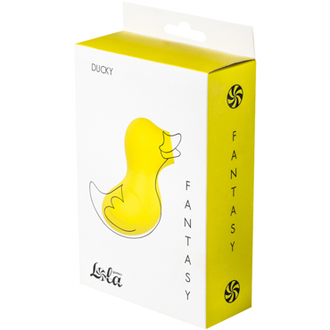 Lola Fantasy Ducky, желтый, Вакуумный стимулятор клитора в форме утенка и другие товары Lola Games с фото