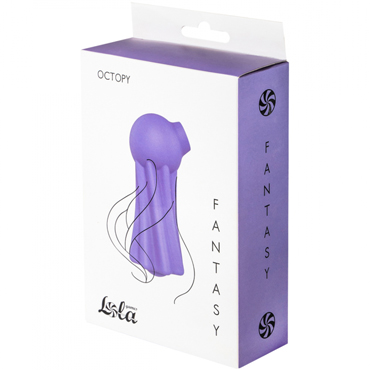 Lola Fantasy Octopy, фиолетовый, Вакуумный стимулятор клитора в форме осьминога и другие товары Lola Games с фото