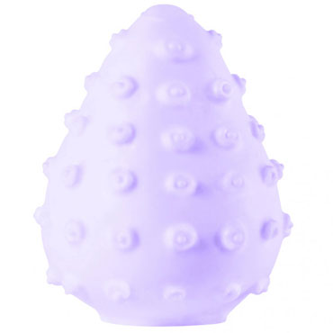 Lola Take it Easy Chic, фиолетовый - Мастурбатор - яйцо со стимуоирующим рельефом - купить в секс шопе