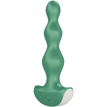 Satisfyer Lolli Plug 2, зеленая, Анальная пробка с двумя вибромоторами