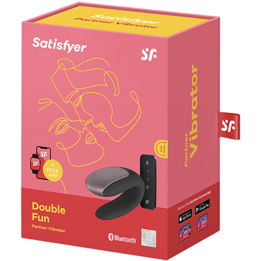 Новинка раздела Секс игрушки - Satisfyer Double Fun, черный