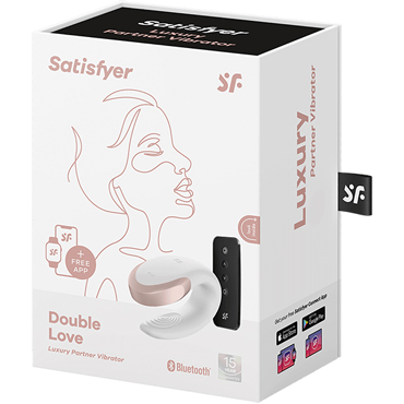 Satisfyer Double Love, белый — фото 5