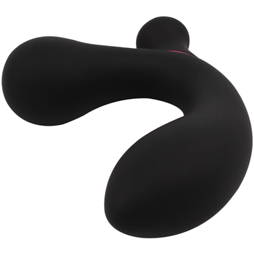 Chisa Black Mont P-spot Probe, черный - Стимулятор простаты с пультом ДУ - купить в секс шопе