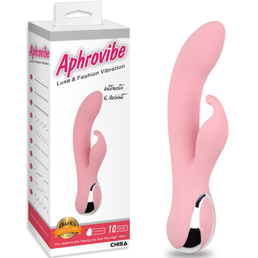 Chisa Aphrovibe Intimate G Rabbit, розовый — фото 1