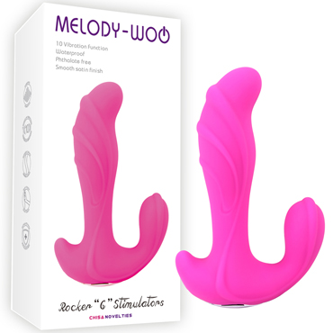 Chisa Melody-Woo Rocker “G” Stimulators, розовый — фото 1