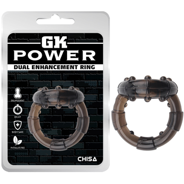 Chisa GK Power Dual Enhancement Ring, черное — фото 1