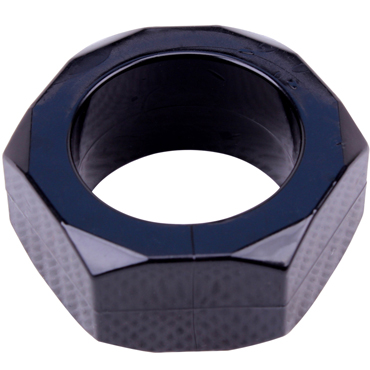 Chisa Get Lock Nust Bolts Cock Ring, черное — фото 2