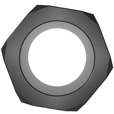 Chisa Get Lock Nust Bolts Cock Ring, черное — фото 3