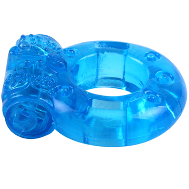 Chisa Reusable Cock Ring, синее — фото 2