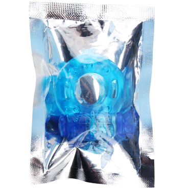 Chisa Reusable Cock Ring, синее — фото 3