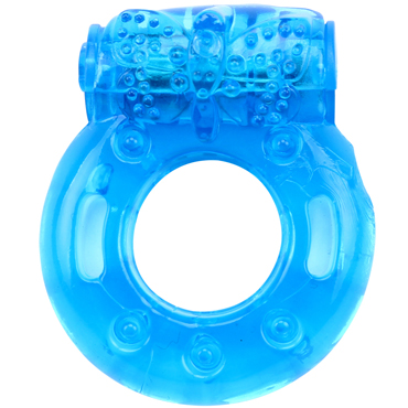 Chisa Reusable Cock Ring, синее — фото 1