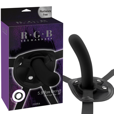 Chisa RGB Raw Recruit Strap-On M, черный — фото 1