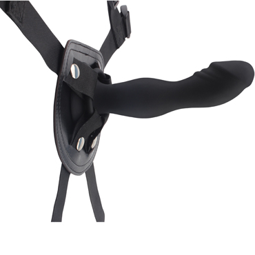Chisa RGB Rumpy-Pumpy Strap-On, черный — фото 3