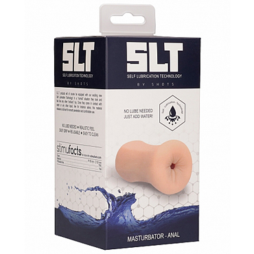 Shots SLT Self Lubrication Masturbator Anal, телесный — фото 3