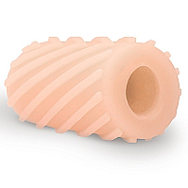 Shots SLT Self Lubrication Pocket Masturbator, телесный — фото 1