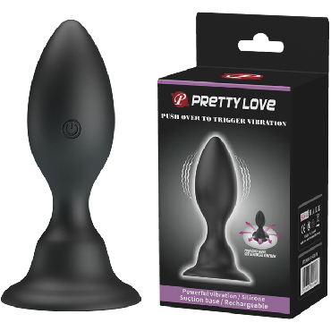 Baile Pretty Love Trigger Vibration, черная — фото 1