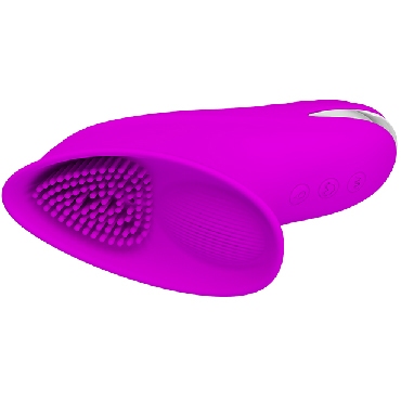 Baile Pretty Love Isaac, фиолетовый - Вибростимулятор для клитора с функцией всасывания - купить в секс шопе