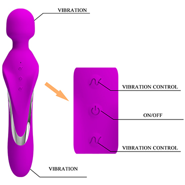 Baile Pretty Love Murray, фиолетовый - подробные фото в секс шопе Condom-Shop