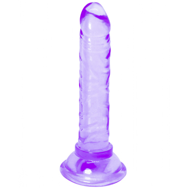 Lola Games Intergalactic Orion, фиолетовый - Фаллоимитатор реалистик на присоске - купить в секс шопе