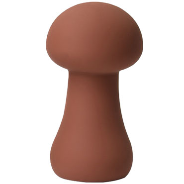 CNT Mushroom, коричневый, Перезаряжаемый фигурный вибратор