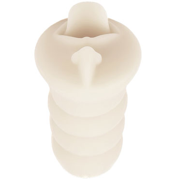 CNT Super "O", белый, Мастурбатор в виде ротика