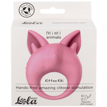 Lola Games MiMi Animals Kitten Kiki, светло-розовое