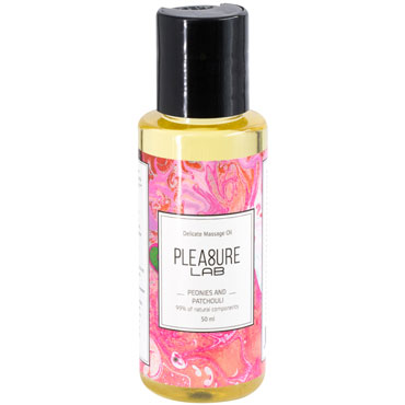 Pleasure Lab Delicate Massage Oil Peonies and Patchouli, 50 мл, 