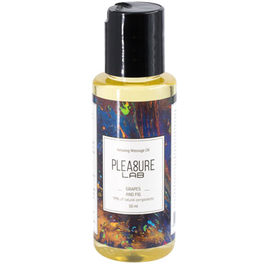 Pleasure Lab Relaxing Massage Oil Grapes and Fig, 50 мл, 