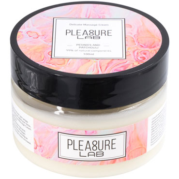 Pleasure Lab Delicate Massage Cream Peonies and Patchouli, 100 мл, 