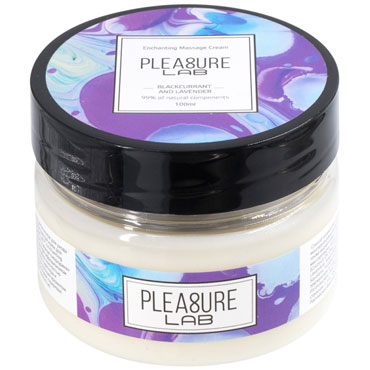 Pleasure Lab Enchanting Massage Cream Blackcurrant and Lavender, 100 мл, 