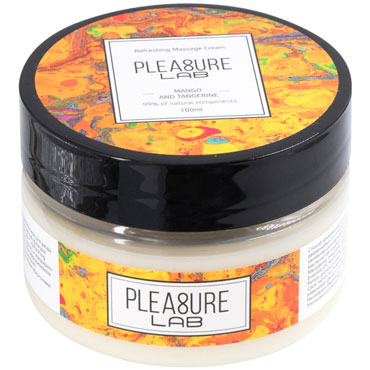 Pleasure Lab Refreshing Massage Cream Mango and Tangerine, 100 мл, 