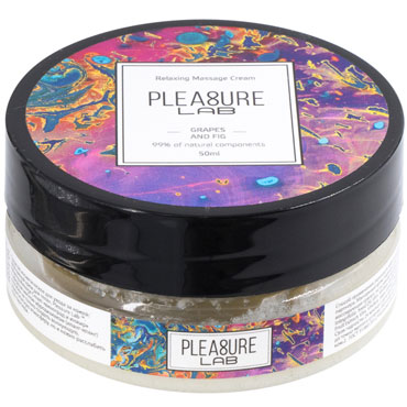 Pleasure Lab Relaxing Massage Cream Grapes and Fig, 50 мл, 
