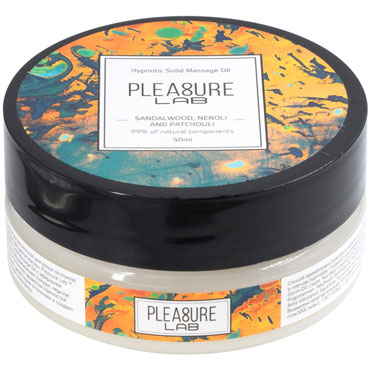Pleasure Lab Hypnotic Solid Massage Oil Sandalwood, Neroli and Patchouli, 50 мл, 