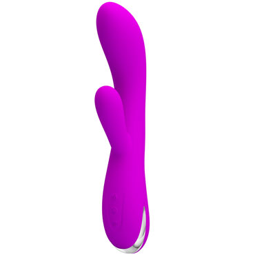 Baile Pretty Love Wilbur, пурпурный - Вибратор-кролик с нагревом - купить в секс шопе