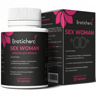 Erotic Hard Sex Woman Капсулы для женщин, 20 капсул