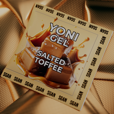SGAN Лубрикант для орального секса Salted Toffee, 5 мл, Смазка на водной основе со вкусом карамели
