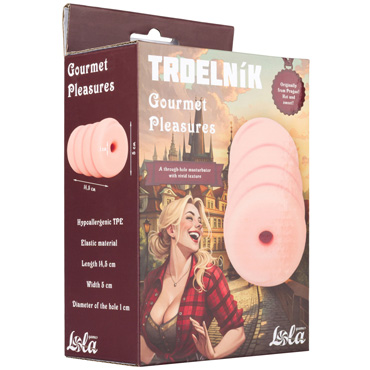 Новинка раздела Секс игрушки - Мастурбатор Trdelnik, телесный