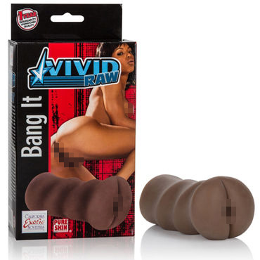 California Exotic Vivid Raw Bang It Ass, коричневый