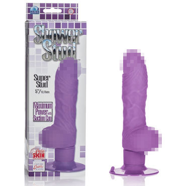 California Exotic Shower Stud Super Stud, фиолетовый