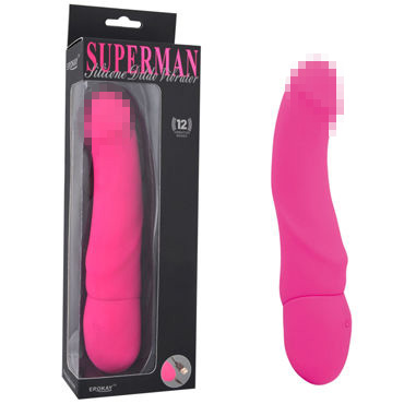 Erokay Rechargeable Silicone Dildo, розовый