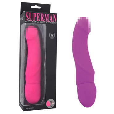 Erokay Rechargeable Silicone Dildo, фиолетовый
