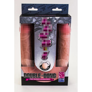 Биоклон Фаллоимитатор реалистичной формы, телесный, Двухсторонний