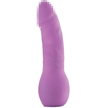 Ouch! Deluxe Silicone Strap On, фиолетовый — фото 2