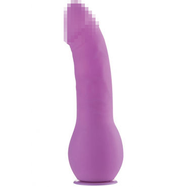 Ouch! Deluxe Silicone Strap On, фиолетовый — фото 2