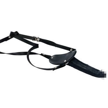 Supreme Nature Black Vaginal Prosthetic Medium