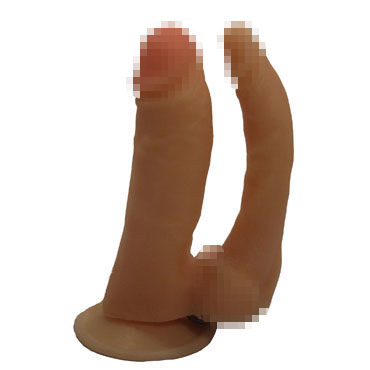 Биоклон Анально-вагинальный фаллоимитатор, телесный, Реалистичной формы